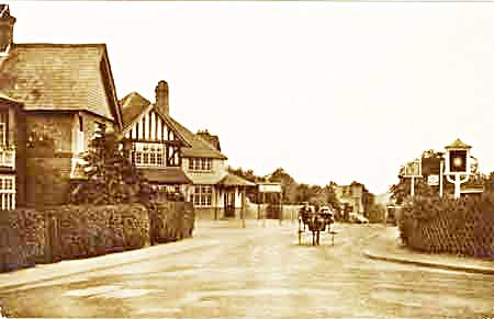 Historic view of Star Hill in Hook Heath